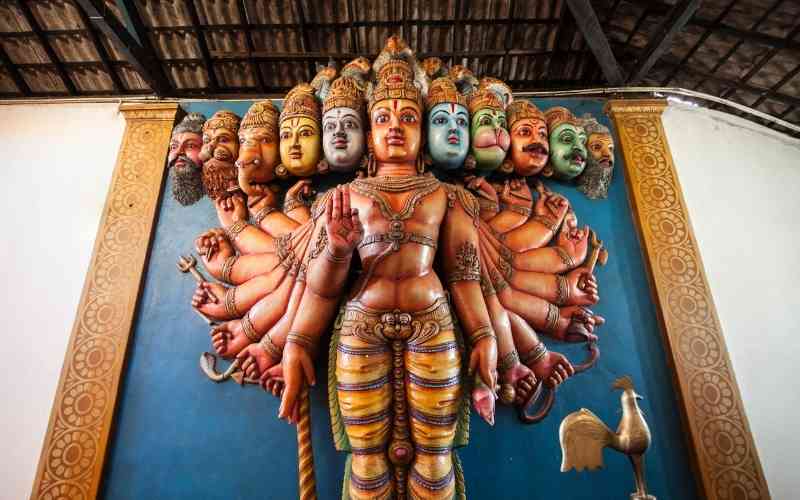Visit the Munneswaram Temple Chilaw Sri Lanka